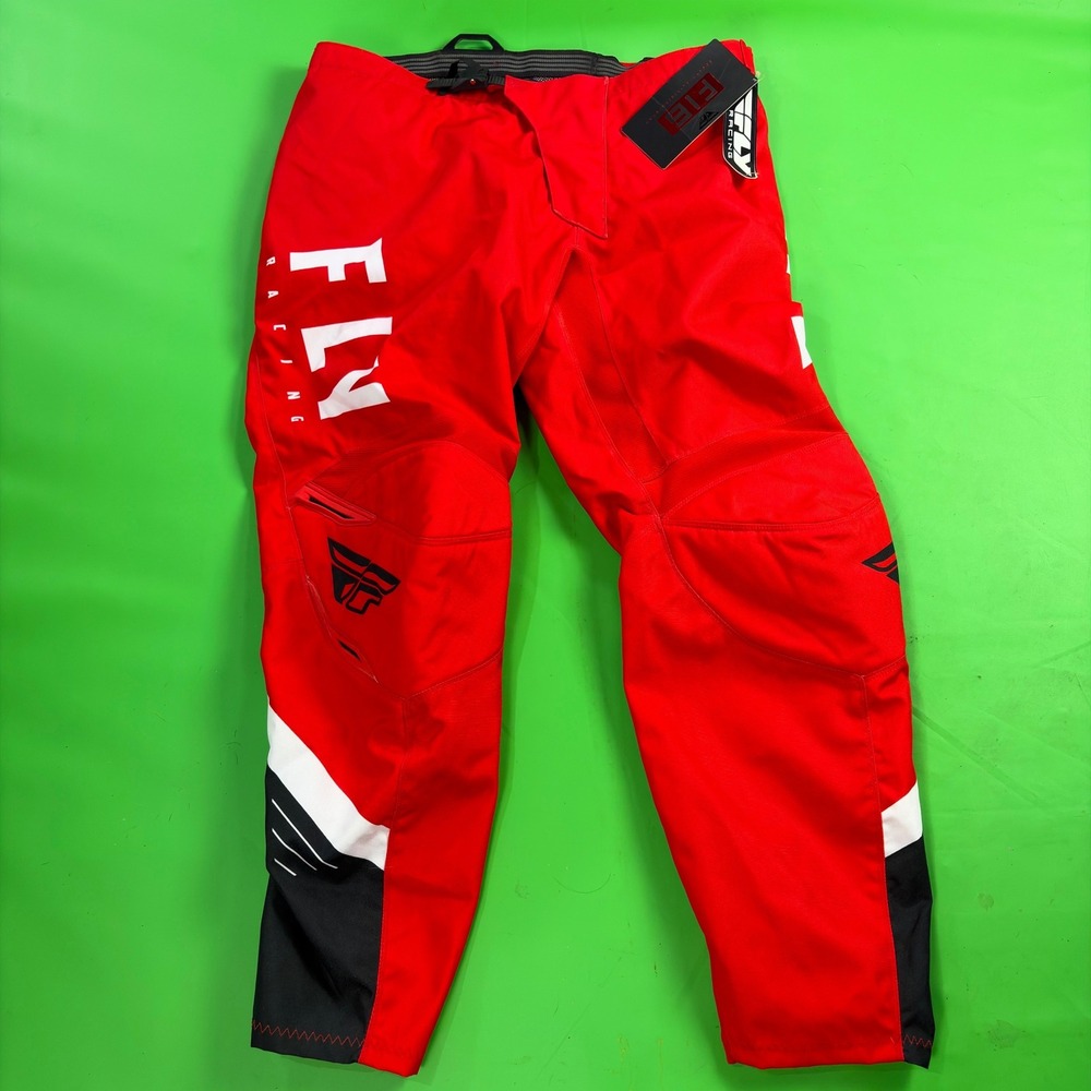 Fly Racing F-16 Motocross Pants Mens 40 Red/Black MX Gear Padded Off-road NWT